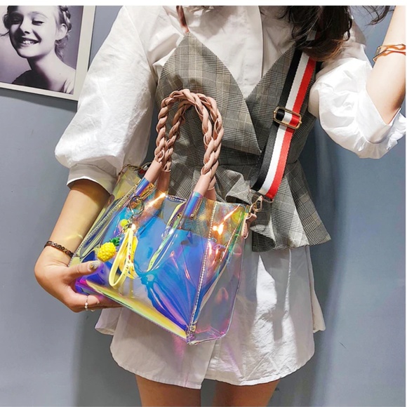 ChicksDesire Handbags - Londra -Transparent Shoulder Bag